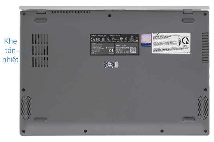 Laptop Asus VivoBook X409FA i3 8145U/4GB/512GB/Win10 (EK306T) Màu Bạc
