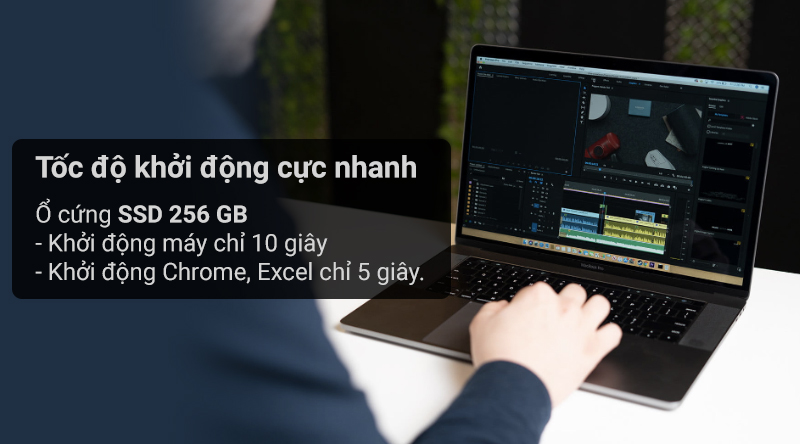 Laptop Apple Macbook Pro Touch 2019 i7 2.6GHz/16GB/256GB/4GB Radeon 555X (MV922SA/A)