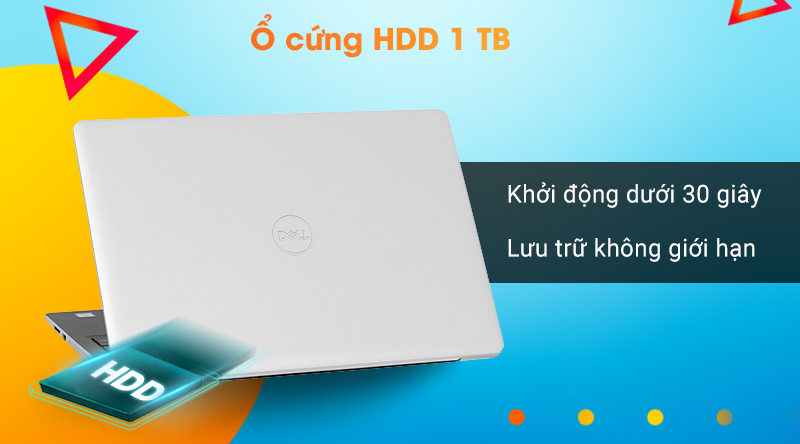 Laptop Dell Inspiron 3581 i3 7020U/4GB/1TB/Win10 (P75F005N81A)