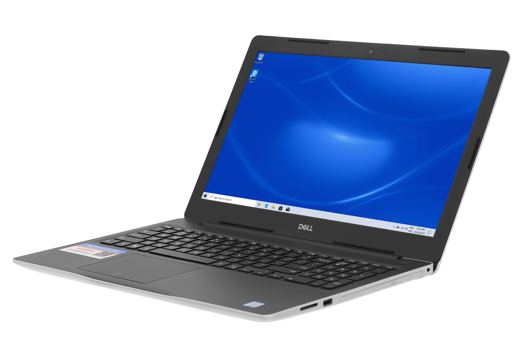 Laptop Dell Inspiron 3581 i3 7020U/4GB/1TB/Win10 (P75F005N81A) Màu Bạc