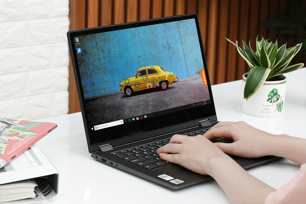 Laptop Lenovo IdeaPad C340 14IML i3 10110U/8GB/512GB/Touch/Win10 (81TK007PVN) Màu Đen