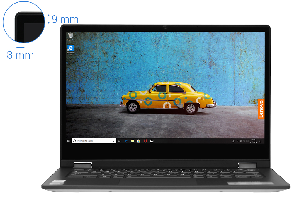 Laptop Lenovo IdeaPad C340 14IML i3 10110U/8GB/512GB/Touch/Win10 (81TK007PVN) Màu Đen