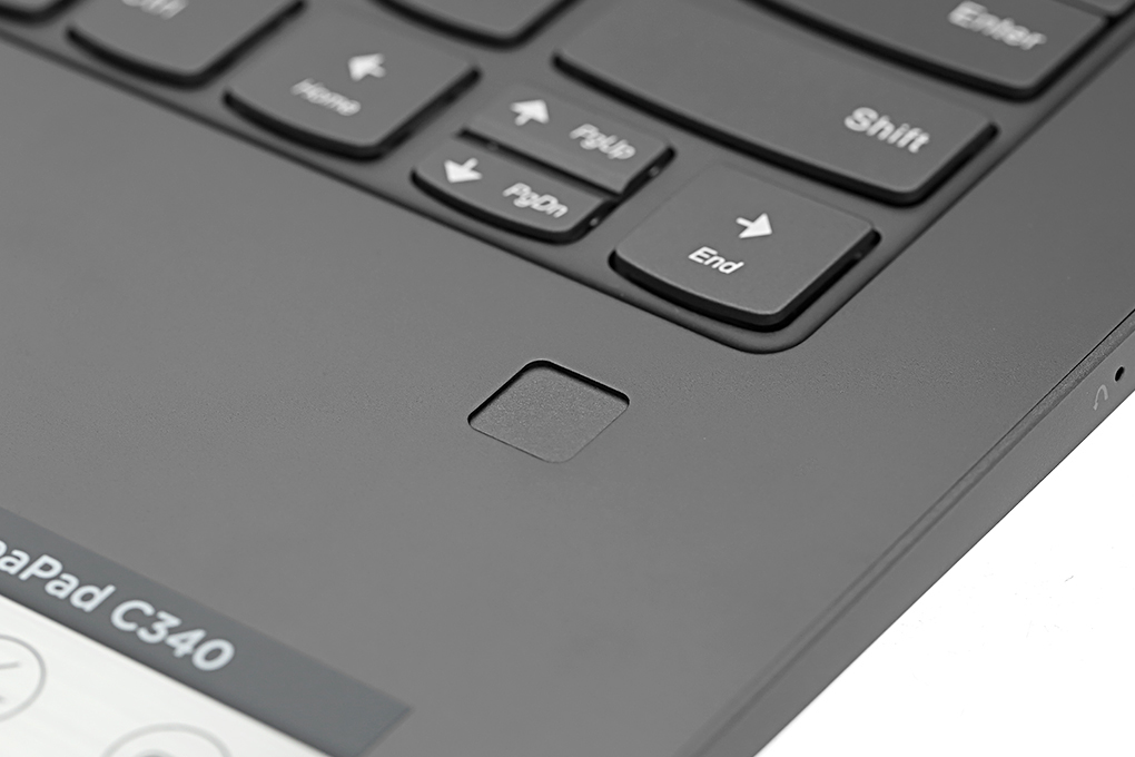 Laptop Lenovo IdeaPad C340 14IML i3 10110U/8GB/512GB/Touch/Win10 (81TK007PVN) Màu Đen