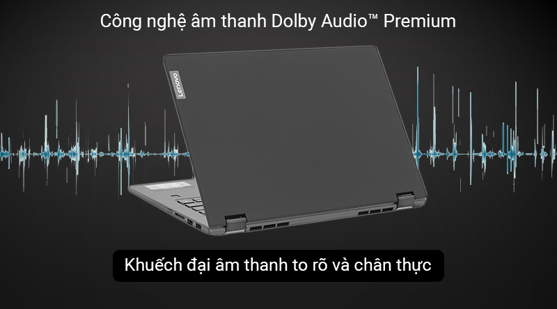 Lenovo IdeaPad đem đến âm thanh to rõ, sống động 