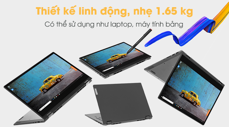 Laptop Lenovo IdeaPad C340 14IML i5 10210U/8GB/512GB/Touch/Win10 (81TK007QVN)