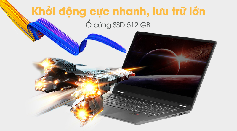 Laptop Lenovo IdeaPad C340 14IML i5 10210U/8GB/512GB/Touch/Win10 (81TK007QVN)