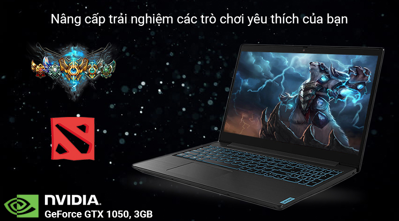 Laptop Lenovo IdeaPad L340 15IRH i5 9300H/8GB/512GB/3GB GTX1050/Win10 (81LK00VTVN)