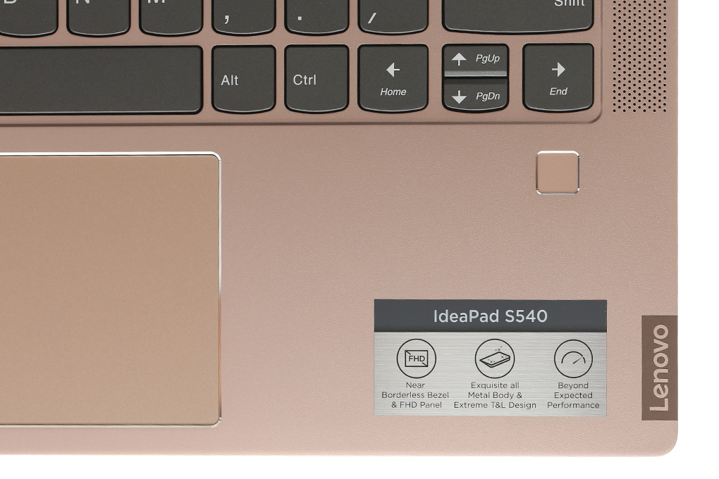 Laptop Lenovo IdeaPad S540 14IML i5 10210U/8GB/512GB/2GB MX250/Win10 (81NF0042VN) Màu Vàng