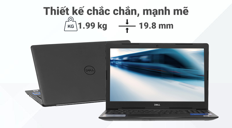 Laptop Dell Vostro 3590 (GRMGK1) thiết kế chắc chắn