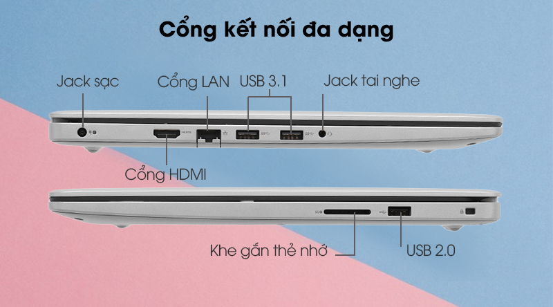 Laptop Dell Inspiron 5593 i5 1035G1/8GB/512GB/Win10 (7WGNV1)