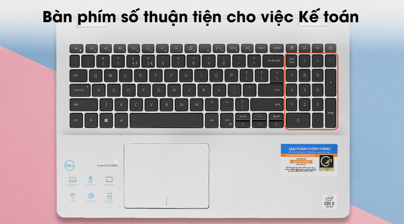 Bàn phím Dell Inspiron 5593 i5