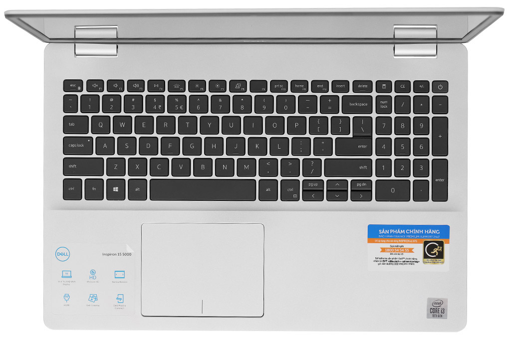 Laptop Dell Inspiron 5593 i3 1005G1/4GB/128GB/Win10 (70196703) - 4
