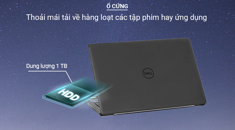 Laptop Dell Vostro 3590 i3 10110U/4GB/1TB/Win10 (V5I3505W)