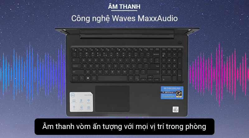 Laptop Dell Vostro 3590 i3 10110U/4GB/1TB/Win10 (V5I3505W)