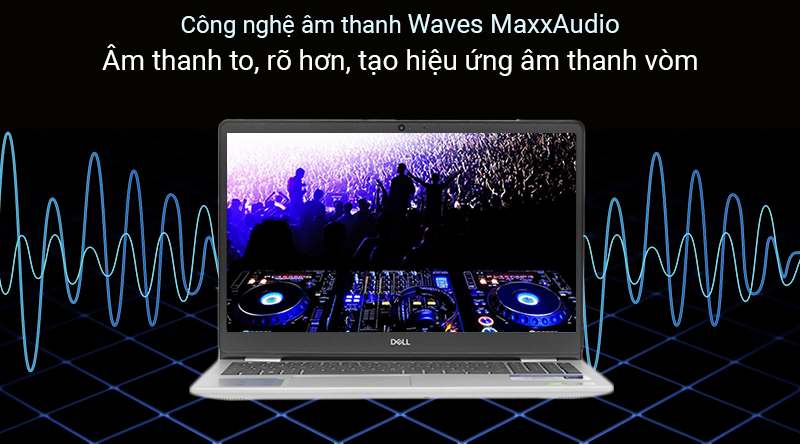  Âm thanh trầm ấm rõ ràng Laptop Dell Inspiron 5593