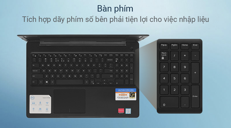 Laptop Dell Inspiron 3580 i7 8565U/8GB/2TB/2GB AMD 520/Win10 (70194513)