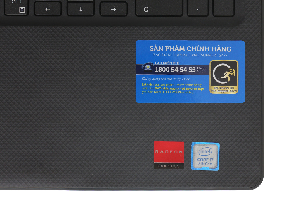 Laptop Dell Inspiron 3580 i7 8565U/8GB/2TB/2GB AMD 520/Win10 (70194513) Màu Đen