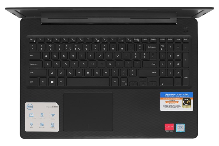 Laptop Dell Inspiron 3580 i7 8565U/8GB/2TB/2GB AMD 520/Win10 (70194513) Màu Đen
