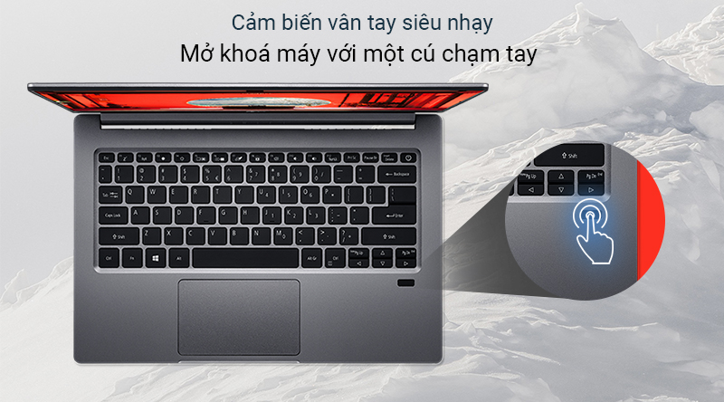 Laptop Acer Swift 3S SF314 57G 53T1 i5 1035G1/8GB/512GB/2GB MX250/Win10 (NX.HJESV.001)