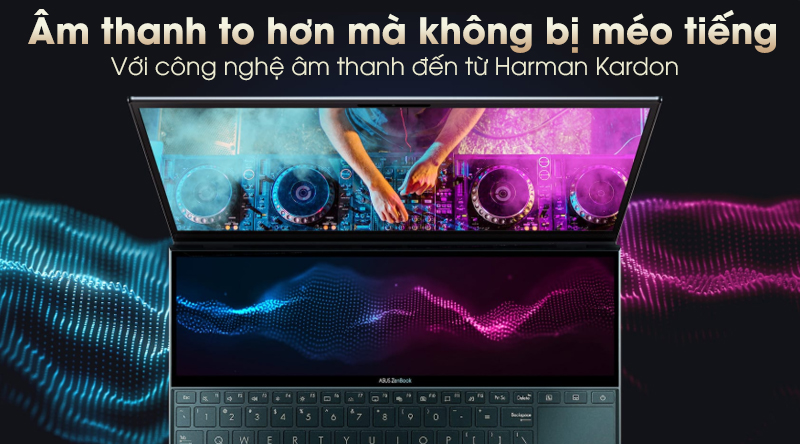 Laptop Asus ZenBook Duo UX481F i5 10210U/8GB/512GB/2GB MX250/Pen/Túi/Win10 (BM048T)