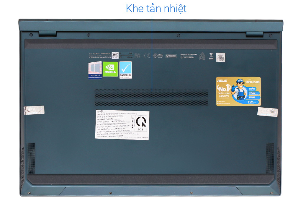 Laptop Asus ZenBook Duo UX481F i5 10210U/8GB/512GB/2GB MX250/Pen/Túi/Win10 (BM048T) Màu Xanh Dương