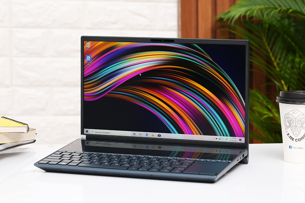 Laptop Asus ZenBook Duo UX481F i5 10210U/8GB/512GB/2GB MX250/Pen/Túi/Win10 (BM048T) Màu Xanh Dương
