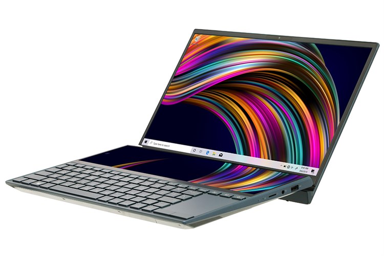 Laptop Asus ZenBook Duo UX481F i5 10210U/8GB/512GB/2GB MX250/Pen/Túi/Win10 (BM048T) Màu Xanh Dương