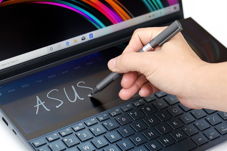 Laptop Asus ZenBook Duo UX481F i5 10210U/8GB/512GB/2GB MX250/Pen/Túi/Win10 (BM048T) Màu Xanh Dương