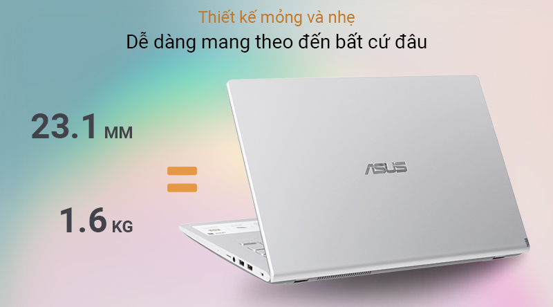 Laptop Asus VivoBook X409U i3 7020U/4GB/256GB/Win10 (EK205T)