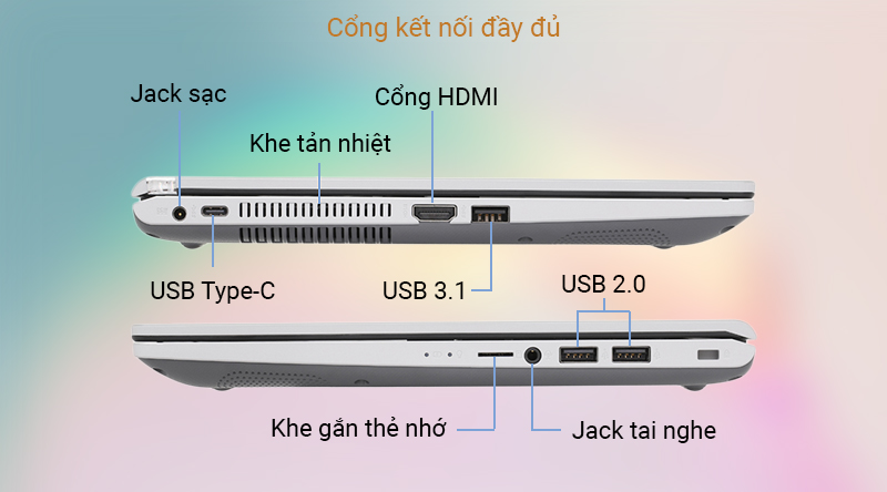 Laptop Asus VivoBook X409U i3 7020U/4GB/256GB/Win10 (EK205T)