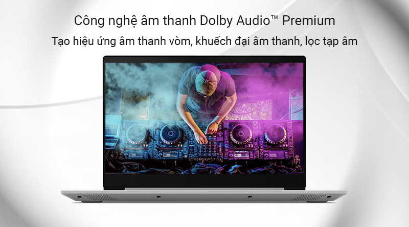 Lenovo IdeaPad S145 14API R5 được trang bị công nghệ âm thanh Dolby Audio™ Premium 