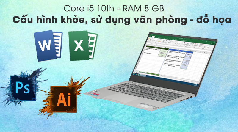 Laptop Lenovo IdeaPad S340 14IIL i5 1035G1/8GB/512GB/Win10 (81VV003SVN)