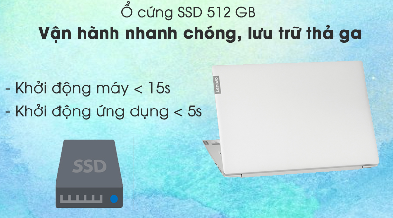 Laptop Lenovo IdeaPad S340 14IIL i5 1035G1/8GB/512GB/Win10 (81VV003SVN)