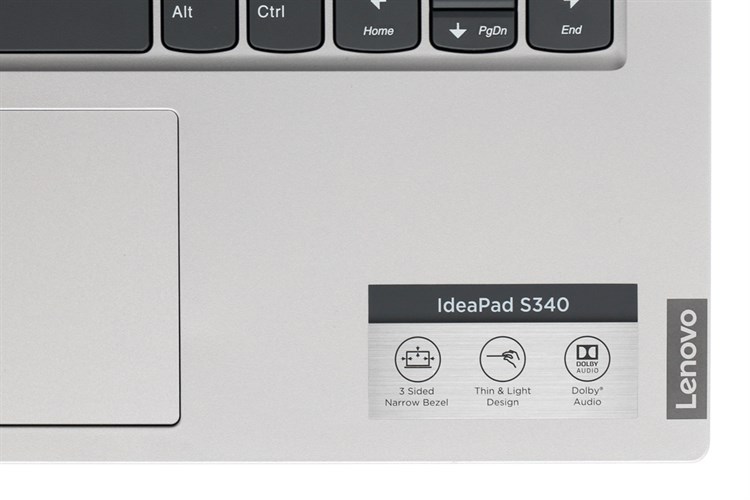 Laptop Lenovo IdeaPad S340 14IIL i5 1035G1/8GB/512GB/Win10 (81VV003SVN) Màu Xám