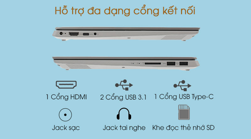 Laptop Lenovo IdeaPad S340 14IIL i3 1005G1/8GB/512GB/Win10 (81VV003VVN)