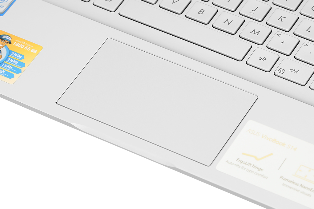 Laptop Asus VivoBook S14 S431 i7 8565U/8GB+32GB/512GB/Win10 (EB131T) Màu Bạc