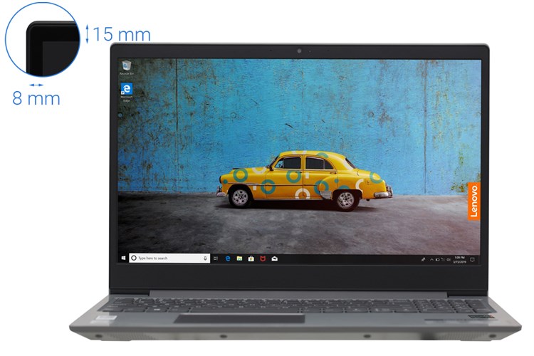 Laptop Lenovo IdeaPad S145 15IIL i5 1035G1/8GB/512GB/Win10 (81W80021VN) Màu Xám