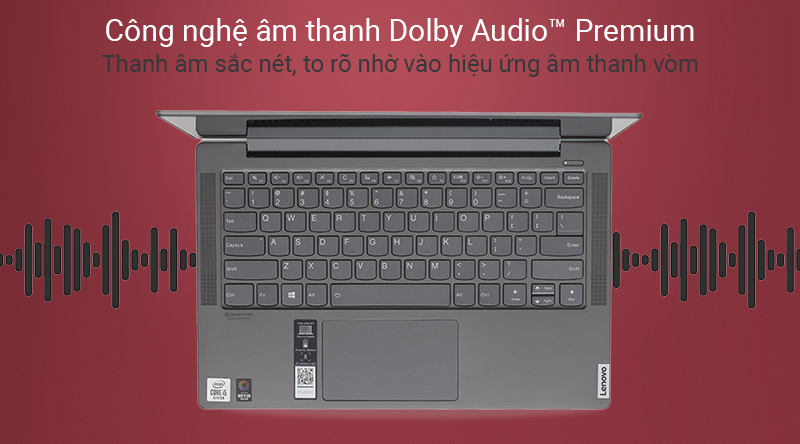 Laptop Lenovo Yoga S740 14IIL với công nghệ Dolby Audio™ Premium Laptop Lenovo Yoga S740 14IIL với công nghệ Dolby Audio™ Premium