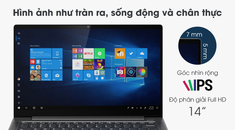 Laptop Lenovo Yoga S740 14IIL | Hình ảnh sắc nét