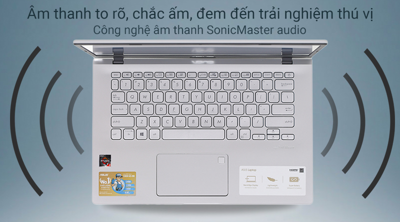 Laptop Asus VivoBook D409D R3 3200U/4GB/256GB/Win10 (EK119T)