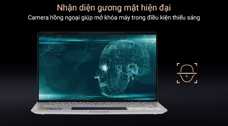 Laptop Asus ZenBook UX434FA i5 10210U/8GB/512GB/Túi/Win10 (A6116T)