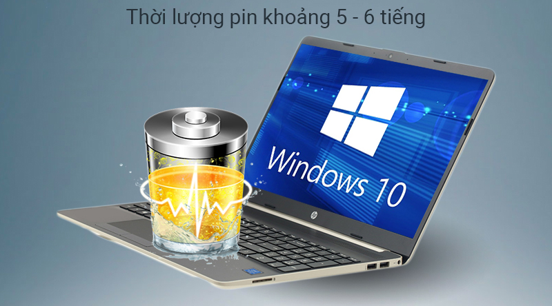 Laptop HP 15s du0058TU N5000/4GB/1TB/Win10 (6ZF55PA)