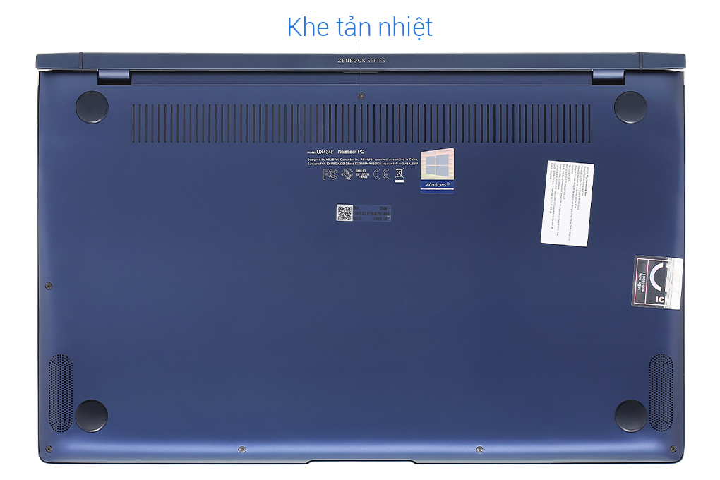 Laptop Asus ZenBook UX434F i7 10510U/16GB/512GB/2GB MX250/Túi/Win10 (A6173T) - 13