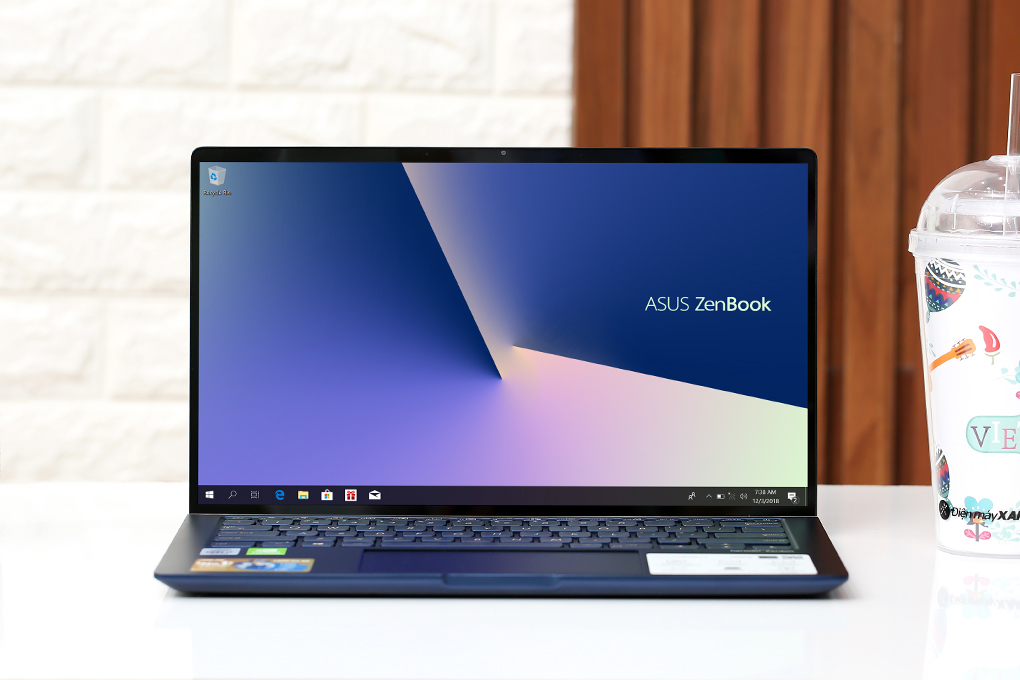 Laptop Asus ZenBook UX434F i7 10510U/16GB/512GB/2GB MX250/Túi/Win10 (A6173T) - 14