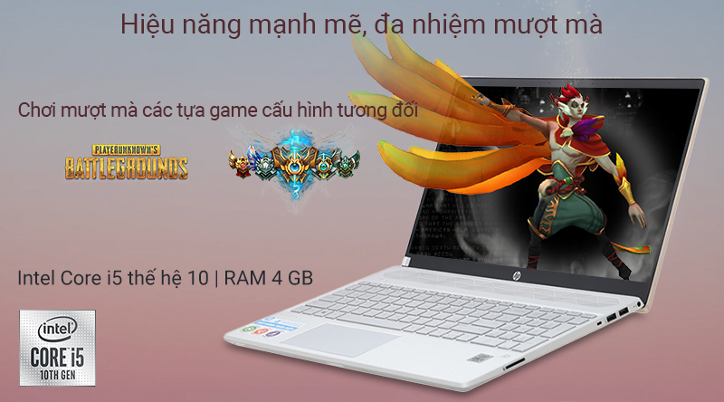 Laptop HP Pavilion 15 cs3014TU i5 1035G1/4GB/256GB/Win10 (8QP20PA)