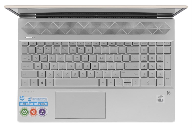 Laptop HP Pavilion 15 cs3014TU i5 1035G1/4GB/256GB/Win10 (8QP20PA) Màu Vàng