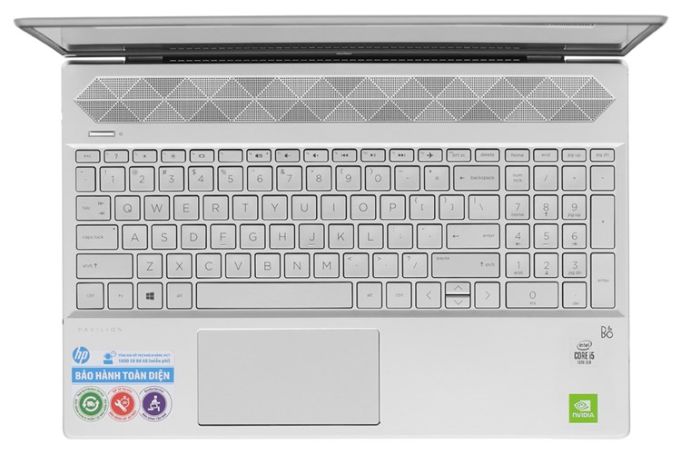 Laptop HP Pavilion 15 cs3061TX i5 1035G1/8GB/512GB/2G MX250/Win10 (8RE83PA) Màu Xám