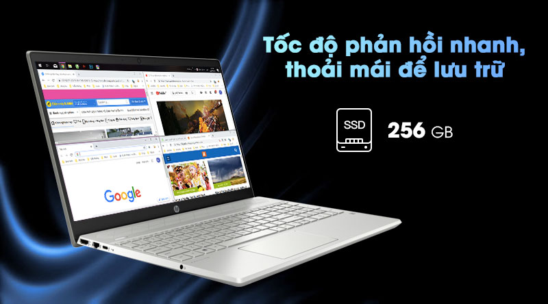 Laptop HP Pavilion 15 cs3119TX i5 1035G1/4GB/256GB/2GB MX250/Win10 (9FN16PA)