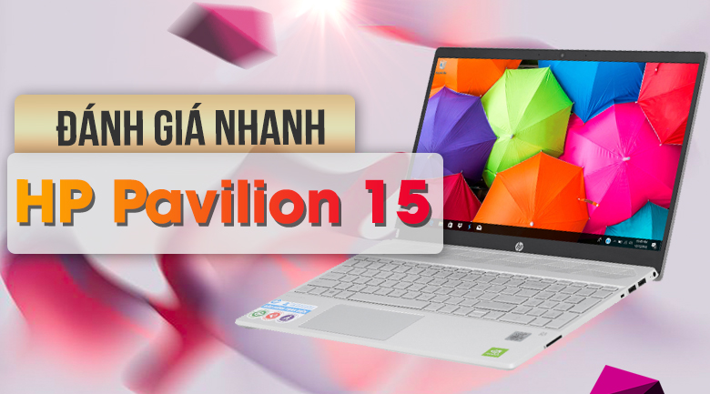 Laptop HP Pavilion 15 cs3119TX i5 1035G1/4GB/256GB/2GB MX250/Win10 (9FN16PA)