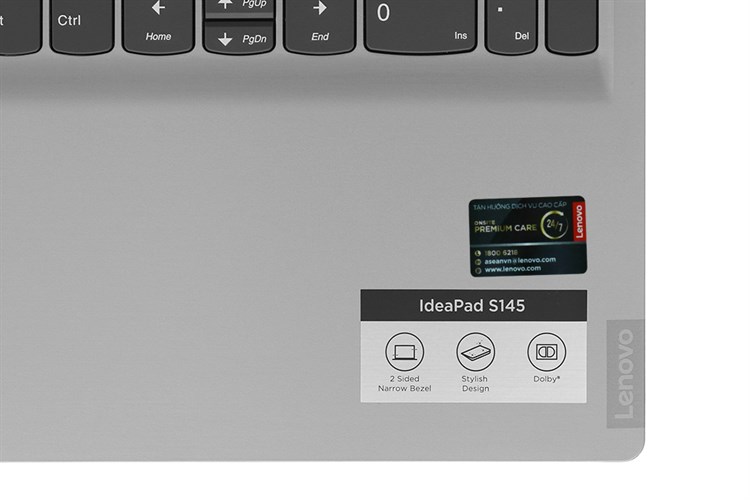 Laptop Lenovo IdeaPad S145 15IIL i3 1005G1/4GB/256GB/Win10 (81W8001XVN) Màu Xám